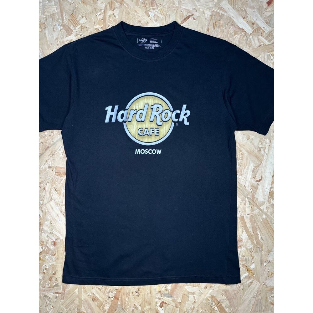 Hard Rock Cafe Moscow Black T Shirt Sz M - Picture 4 of 7